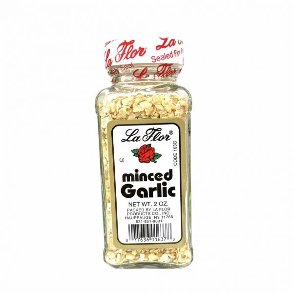 La Flor Garlic Minced Medium 2 oz