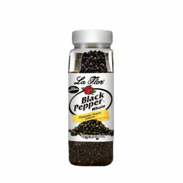 La Flor Black Pepper Whole 16 oz