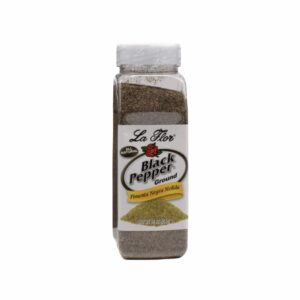 La Flor Pimienta Negra Molida 16 oz
