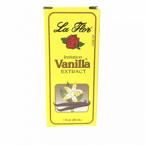 La Flor Imitación Extracto De Vainilla  1 oz