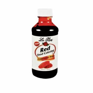 La Flor Colorante De Comida Rojo 4 oz