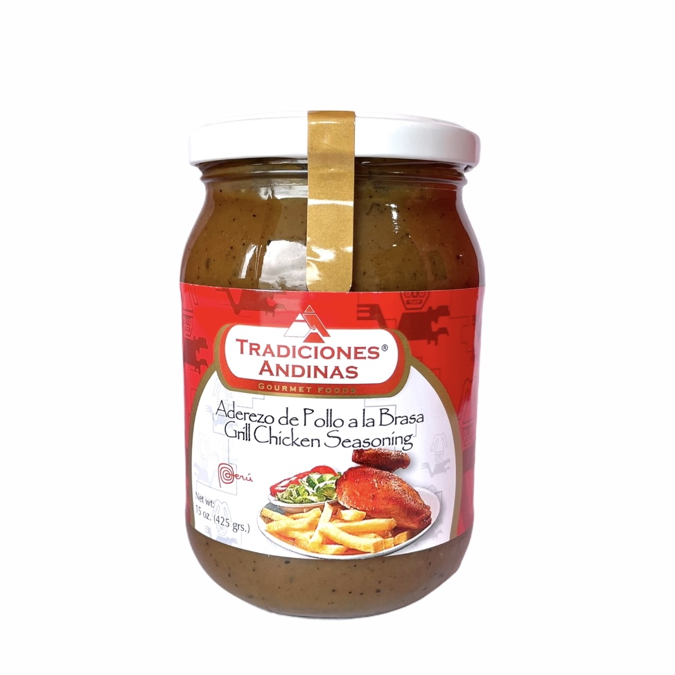 Tradiciones Andinas Salsa Pollo la Brasa 15 oz - Nuestra Tienda Latina