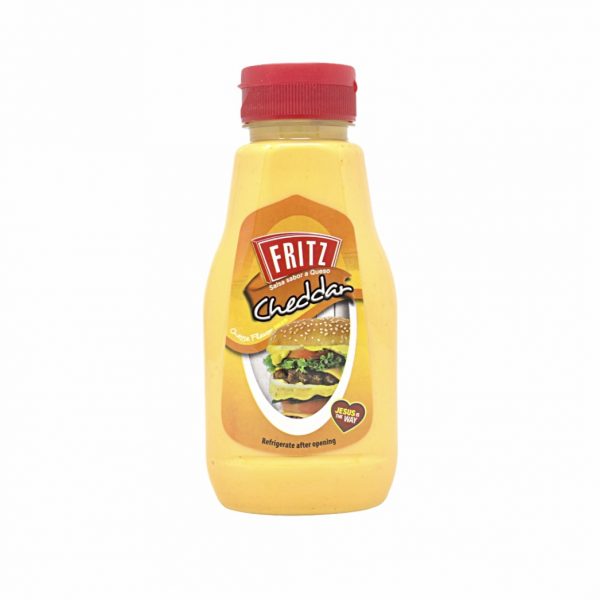 Fritz Salsa Queso Cheddar 8.5 oz