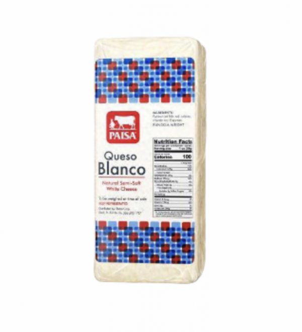 Paisa Queso Blanco Barra 5.5lb Aprox. Precio x Libra.