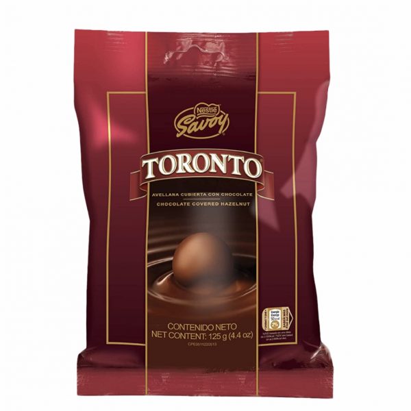 Savoy Toronto Chocolate Bag 125 gr