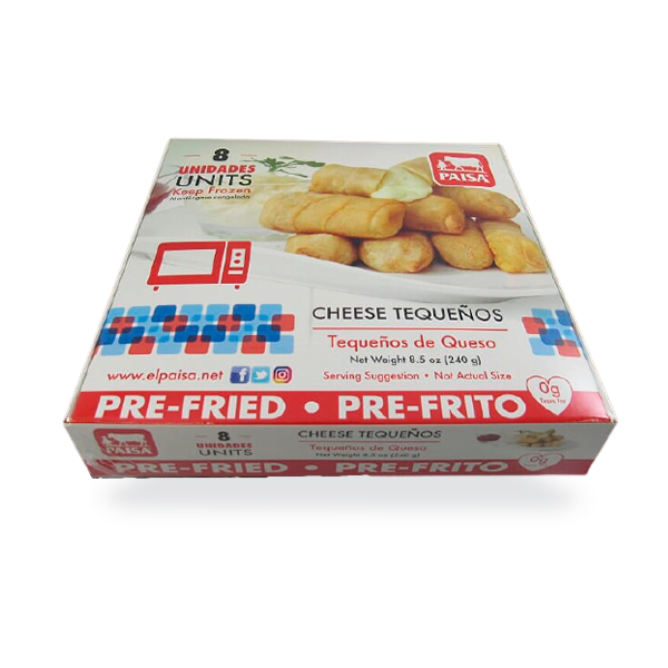 Paisa Tequeños Pre-Frito 8 pack - Nuestra Tienda Latina