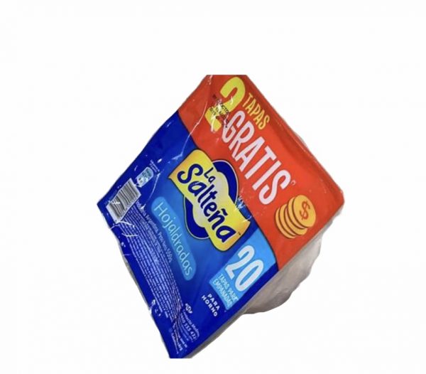 La Salteña Tapas Para Empanadas Hojaldradas 20Unidades 19.4oz
