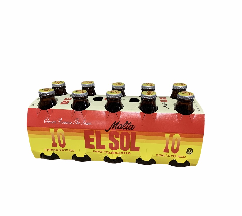 MALTA EL SOL NonAlcoholic Beer CAN Eastern Colonial Brwy Hammonton NEW JERSEY 