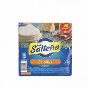 La Salteña Tapas Para Empanadas Criollas 20Unidades 19.4oz