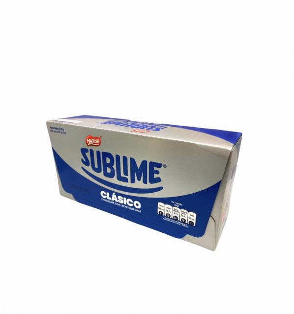 Nestle Sublime Caja De 24 Unidades 30 grs c/u
