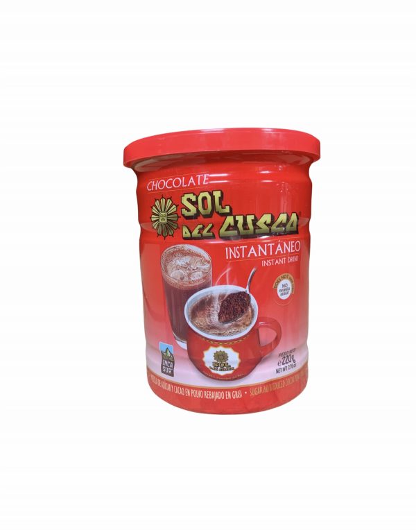 IncaSur Chocolate Sol Del Cusco Instantaneo 220gr