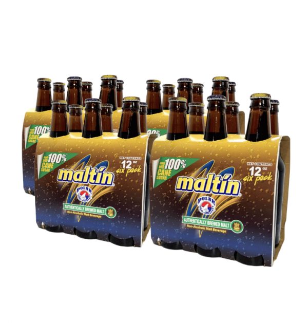 Malta Maltin Polar Caja Botellas 24 unidades 12oz