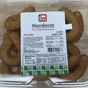 Paisa Mandocas Pre-Fritas Congeladas 12 Unidades