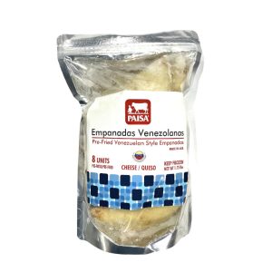 Paisa Empanadas Venezolanas PreFritas de Queso 8 Unidades