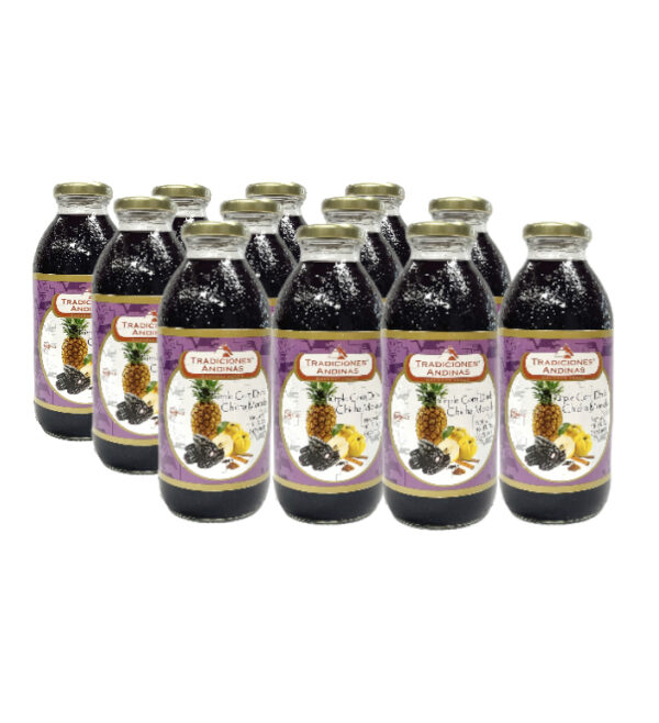 Tradiciones Andinas Chicha Morada Caja de 12 unidades 16oz