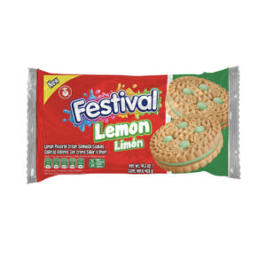 Nutresa Festival Galletas con Crema Sabor a Limon 14.2oz