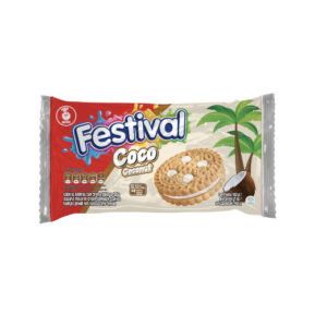 Nutresa Festival Galletas con Crema Sabor a Coco 14.2oz