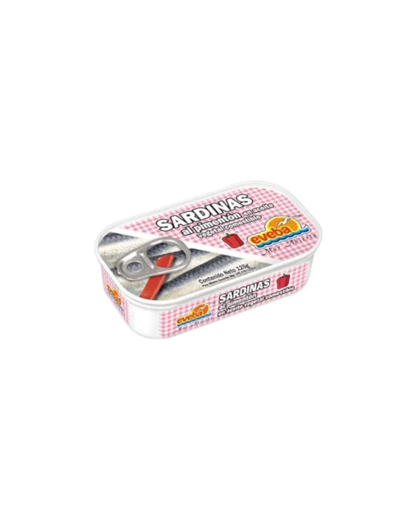Eveba -Sardinas al Pimenton 24x125gr